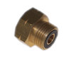 Adapter DIN to Shell (brass)