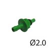 AEB Polymer injector nozzles D2.0 Groen